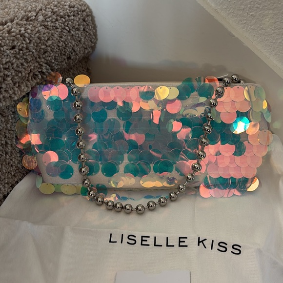 LISELLE KISS Chelsea Ball Chain Shoulder Bag - Picture 6 of 6